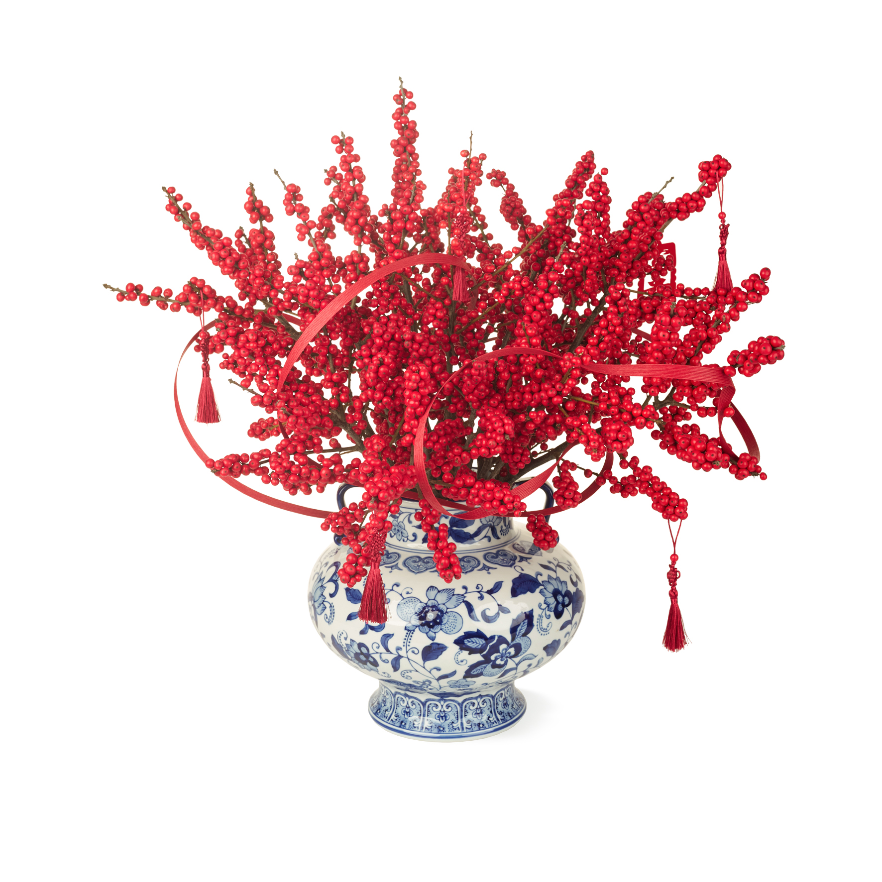 Antevasin青花瓷冬青